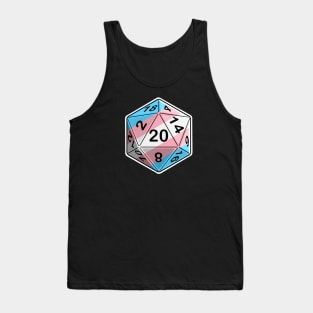 Trans Pride d20 Tank Top